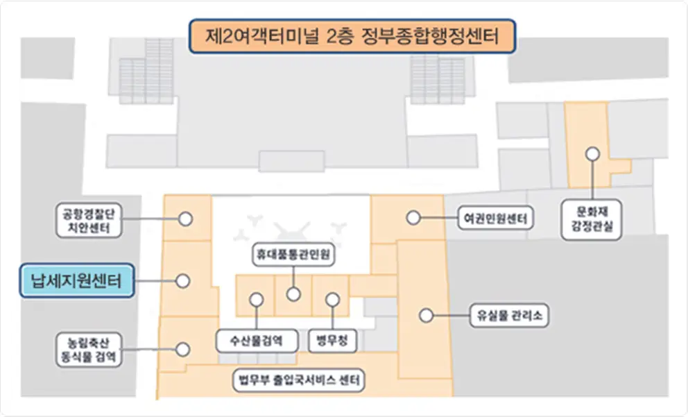 인천국제공항 모범납세자 전용 비지니스 센터 오시는 길